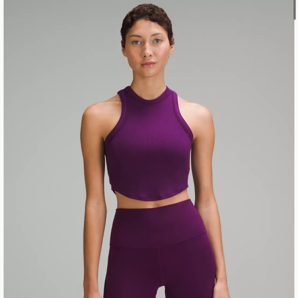 Lululemon Hold Tight Cropped Tank